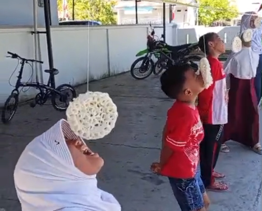 Lomba 17-an di Nailul Maram Meriah, Tawa Anak-anak Pecah di Pekarangan Masjid