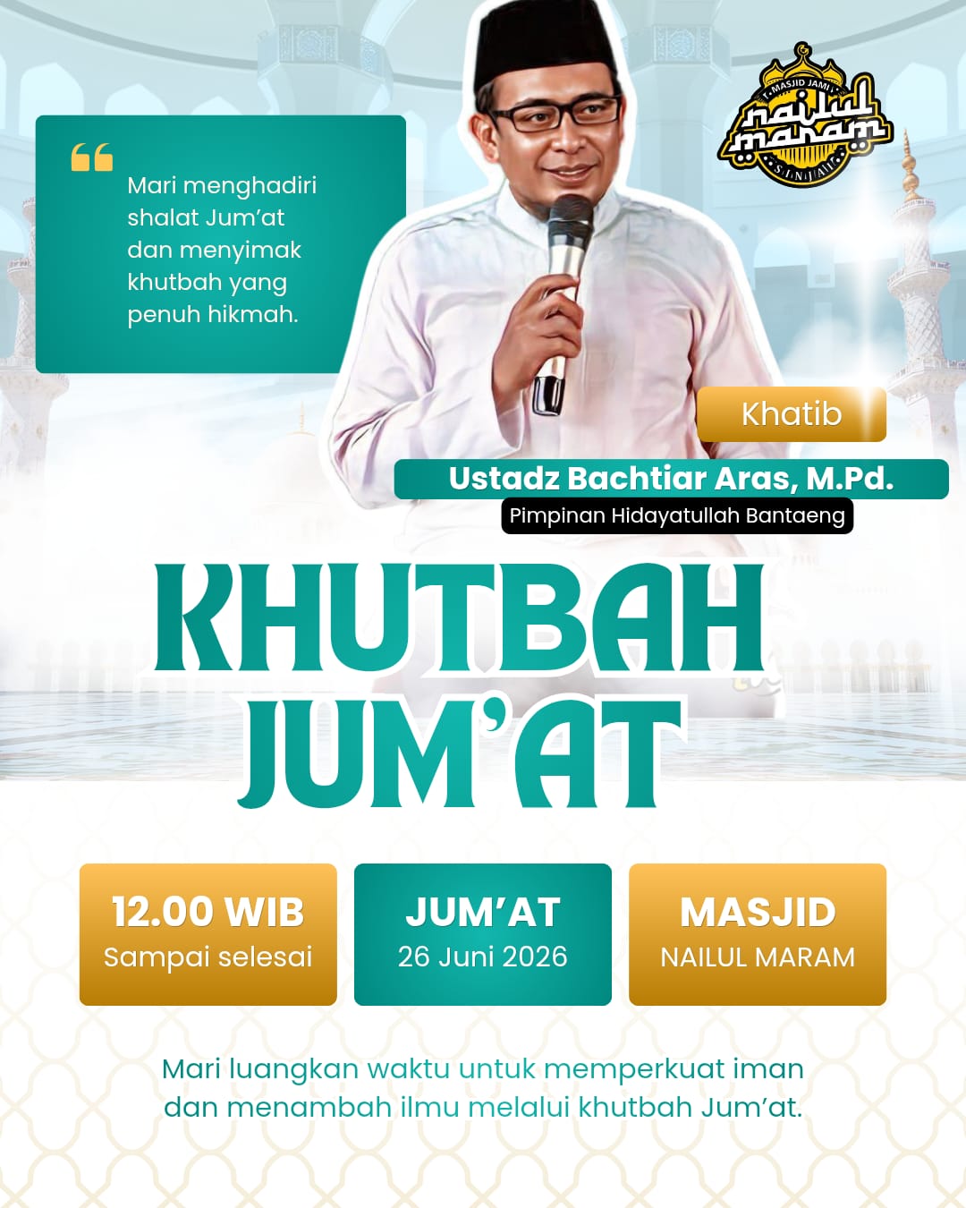 Jadwal Khutbah Jumat